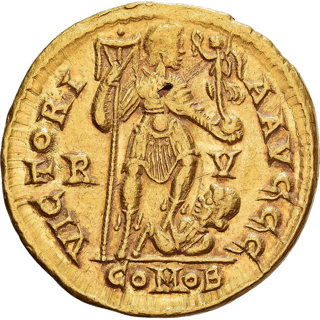 Roman Empire, Honorius, Solidus, 402-406, Ravenna, Gold, EF(40-45), RIC:1287
