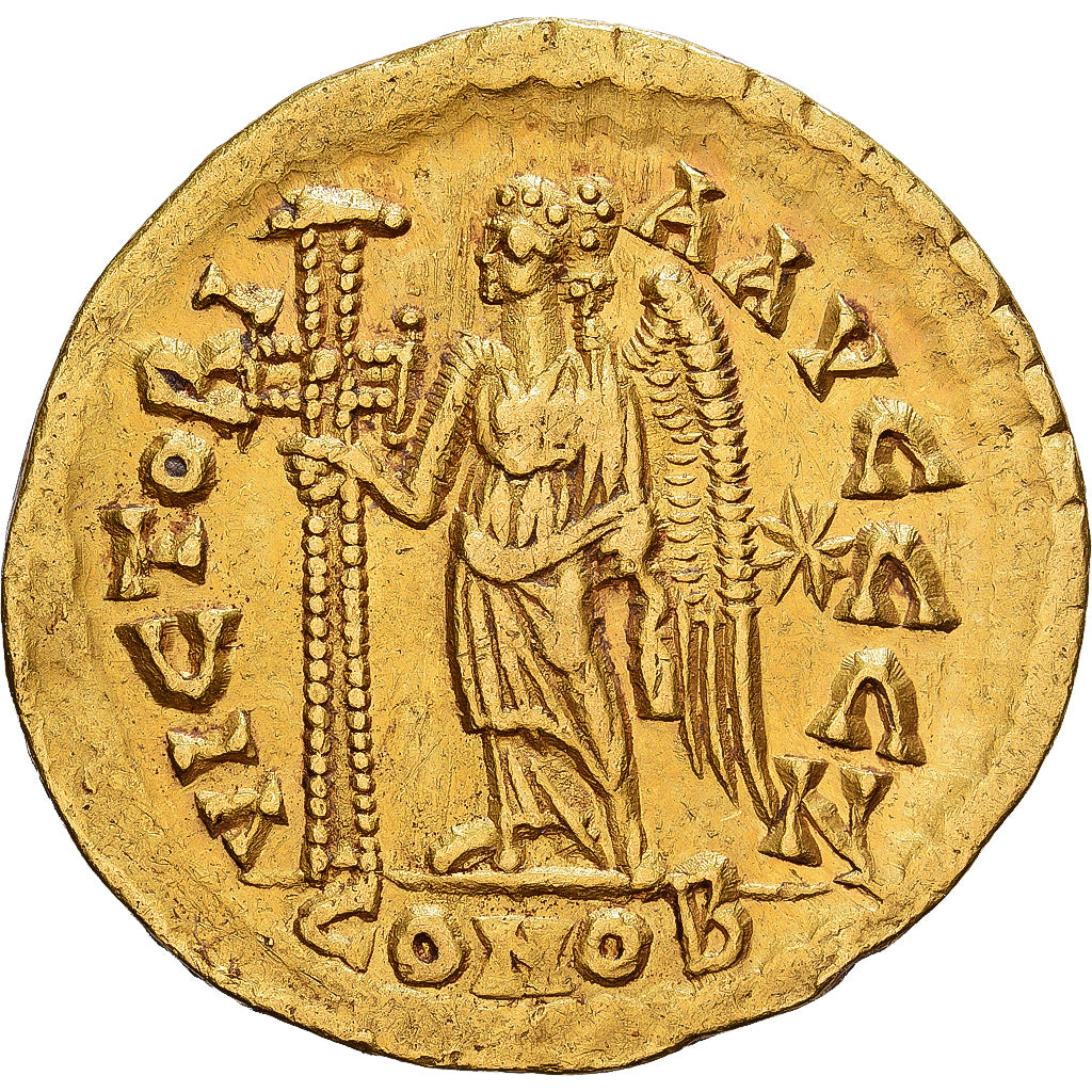 Roman Empire, Leo I, Solidus, 462-466, Constantinople, Oro, BB+, RIC:605