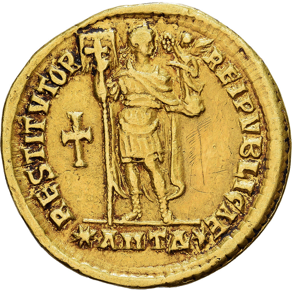 Roman Empire, Valentinian I, Solidus, 364-367, Antioch, Gold, SS, RIC:2Bxxxviii