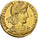 Roman Empire, Constantius II, Solidus, 350-355, Thessalonica, Gold, AU(55-58)