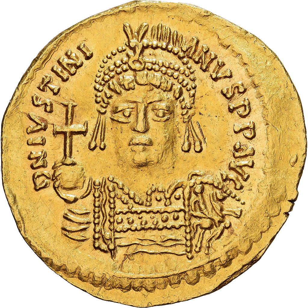 Byzantine Empire, Justinian I, Solidus, 537-542, Rome, Oro, SPL