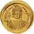 Byzantine Empire, Justinian I, Solidus, 555-556, Sicily, Oro, SPL, Sear:328D