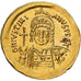 Byzantine Empire, Justinian I, Solidus, 555-556, Sicily, Gold, SS+, Sear:328D