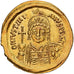 Byzantine Empire, Justinian I, Solidus, 555-556, Sicily, Gold, AU(55-58)