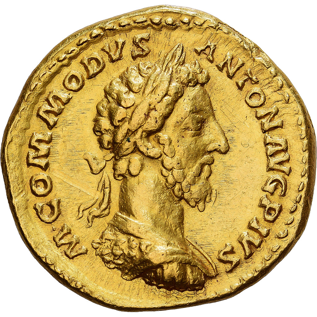 Roman Empire, Commodus, Aureus, 183-184, Rome, Oro, MBC, RIC:III-69e