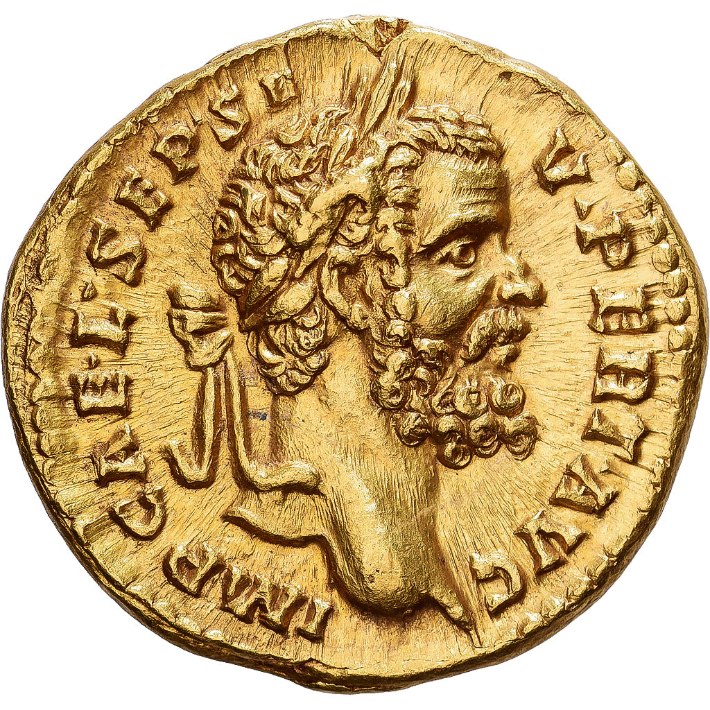 Septimius Severus, Aureus, 193-194, Rome, MS(63), Gold, RIC:IV-18 (Ref 980207)
