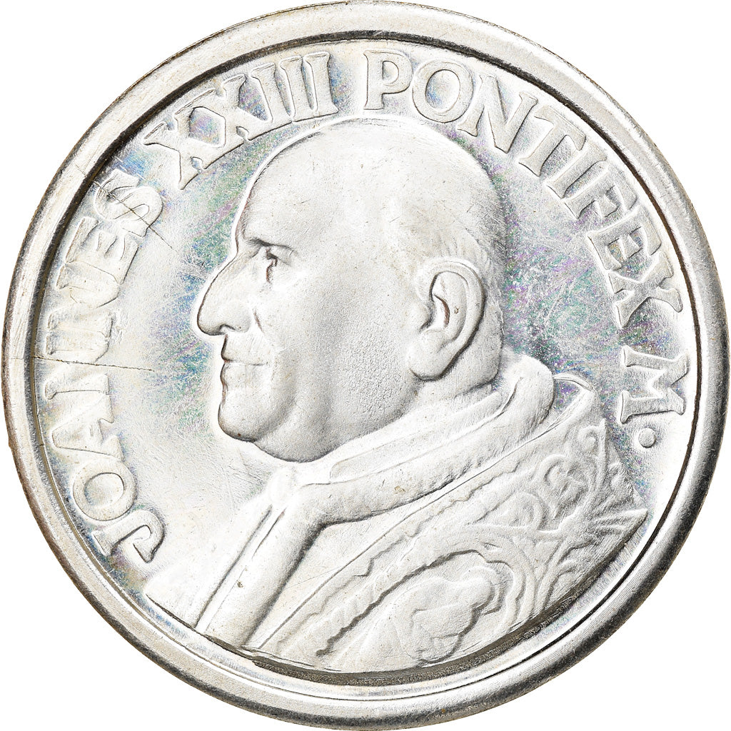 Vatican, Médaille, Le Pape Jean XXIII, Religions & beliefs, SUP+, Silvered