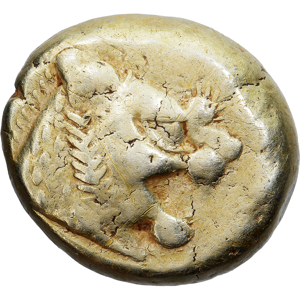 Lydia, 1/3 Stater, 7th-6th centuries BC, Sardis, Electrum, EF(40-45)