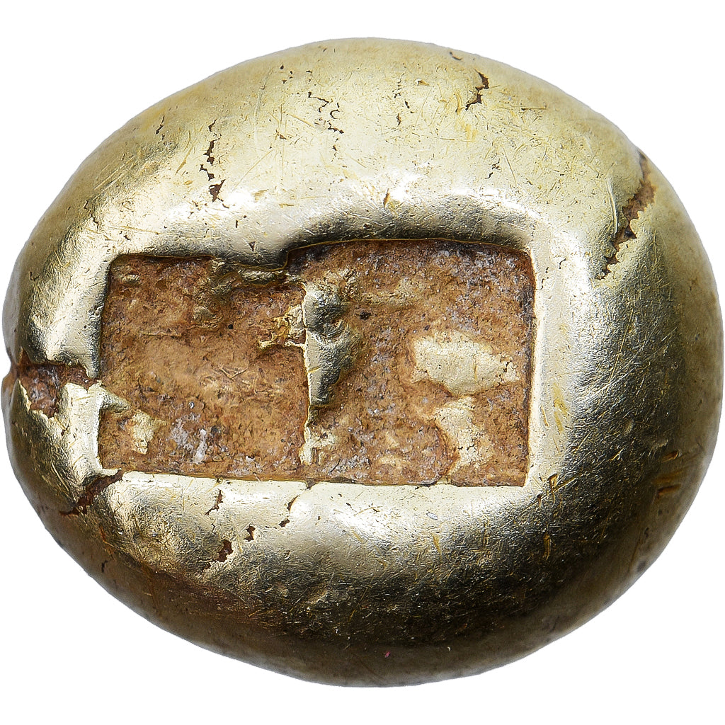 Lydia, 1/3 Stater, 7th-6th centuries BC, Sardis, Electrum, EF(40-45)