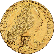 Martinica, Jose I, 6400 Reis, 1776, Rio de Janeiro, Countermark, Oro, EBC