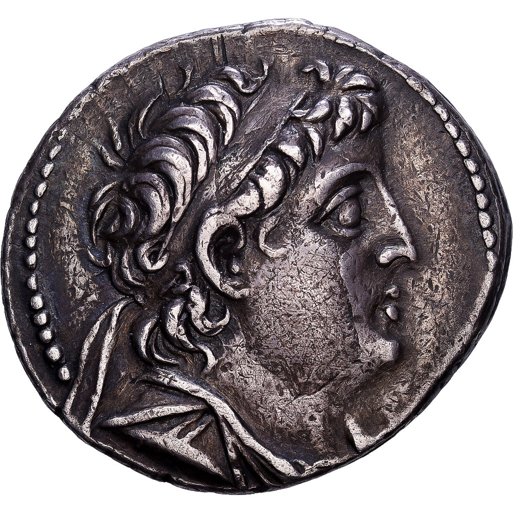 Seleukid Kingdom, Demetrios II, Tetradrachm, 129-128 BC, Tyre, Silver, EF(40-45)