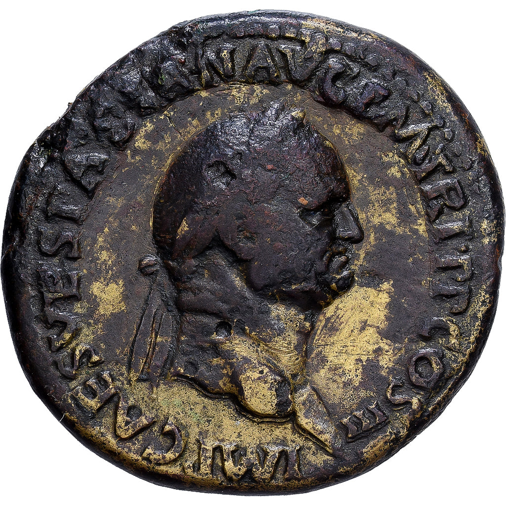 Roman Empire, Vespasian, Sesterz, 70-71, Rome, Bronze, S+, RIC:176