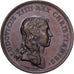 France, Medal, Louis XIV, Retour du Roi à Paris, 1652, Bronze, AU(50-53)