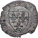 França, Jean sans Peur, 1/2 Guénar, 1420, Troyes, Lingote, EF(40-45)