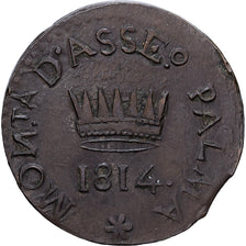 Republik Venedig, 50 Centesimi, 1814, Venice, Siege Coinage, Billon, VZ, KM:2