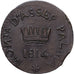 Republik Venedig, 50 Centesimi, 1814, Venice, Siege Coinage, Billon, VZ, KM:2