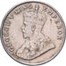 India, George V, 8 Annas, 1920, Bombay, Kupfer-Nickel, S+, KM:520