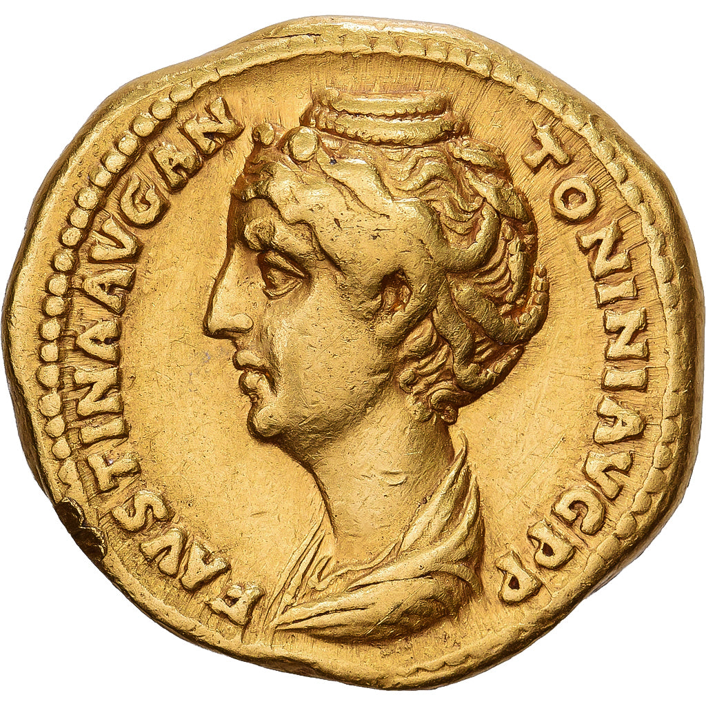 Roman Empire, Faustina I, Aureus, 138-139, Rome, Gold, EF(40-45), Cohen:288