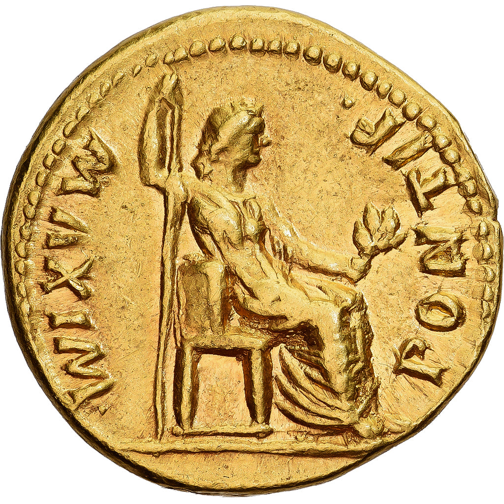 Roman Empire, Auguste, Aureus, 2 BC -14 AD, Lyon - Lugdunum, Gold, SS+