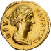 Roman Empire, Diva Faustina I, Aureus, 141, Rome, Gold, SS+, Calicó:1758