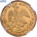 Mexico, 4 Escudos, 1829, Guanajuato, Goud, NGC, AU58, KM:381
