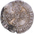 Francia, Henri III, Franc au Col Plat, n.d. (1574-1589), Angers, Plata, MBC