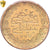 Ottoman Empire, Abdul Aziz, 100 Kurush, 1277, Constantinople, Brocking, Złoto