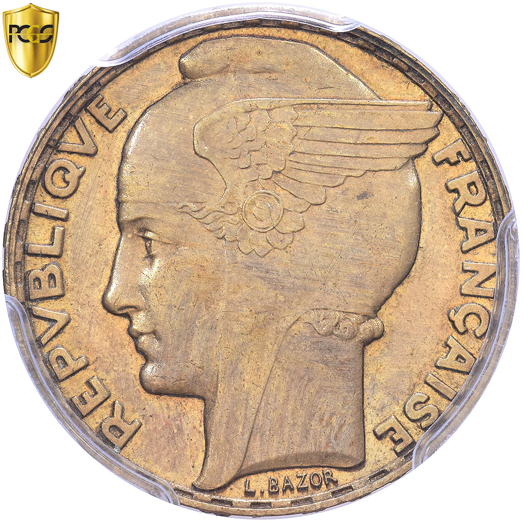 Frankreich, 100 Francs, Bazor, 1932, MDP, Copper-Aluminum, PCGS, SP64