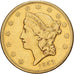 Estados Unidos da América, 20 Dollars, Double Eagle, 1852, New Orleans
