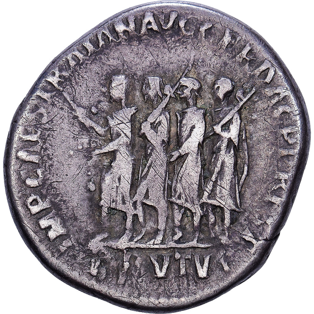 Roman Empire, Trajan, Denier, 98-117, Rome, Extrêmement rare, Argent, TTB