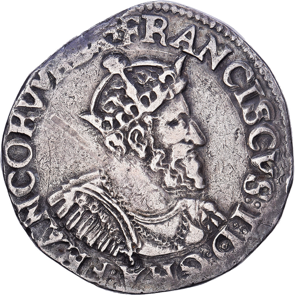 Frankreich, François Ier, Teston, 1540-1545, Rouen, Silber, SS, Gadoury:290A