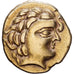 Gaul, Aulerci Cenomani, 1/4 Stater, 2nd century BC, Gold, SS, Delestrée:2156