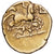 Gaul, Aulerci Cenomani, 1/4 Stater, 2nd century BC, Gold, EF(40-45)
