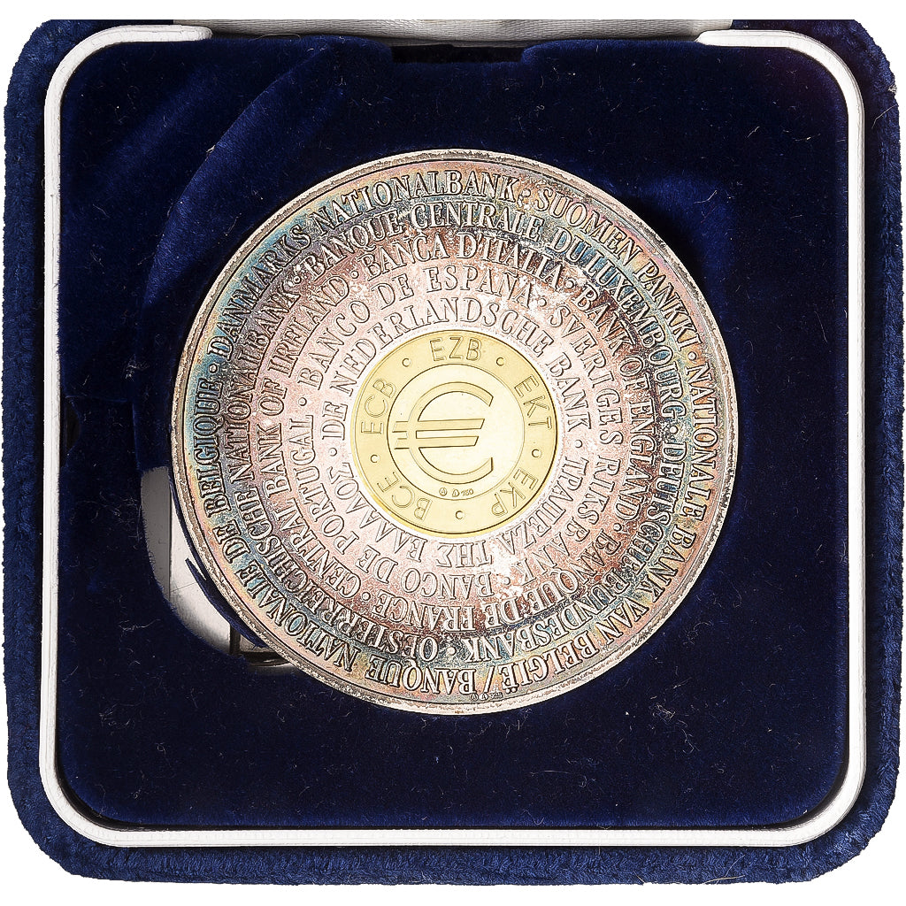 Zone euro, Médallion, 1998, Monnaie autrichienne, Or et Argent, SUP+