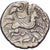 Gaul, Aulerci Cenomani, Stater, 2nd century BC, Gold, SS+, Delestrée:2150