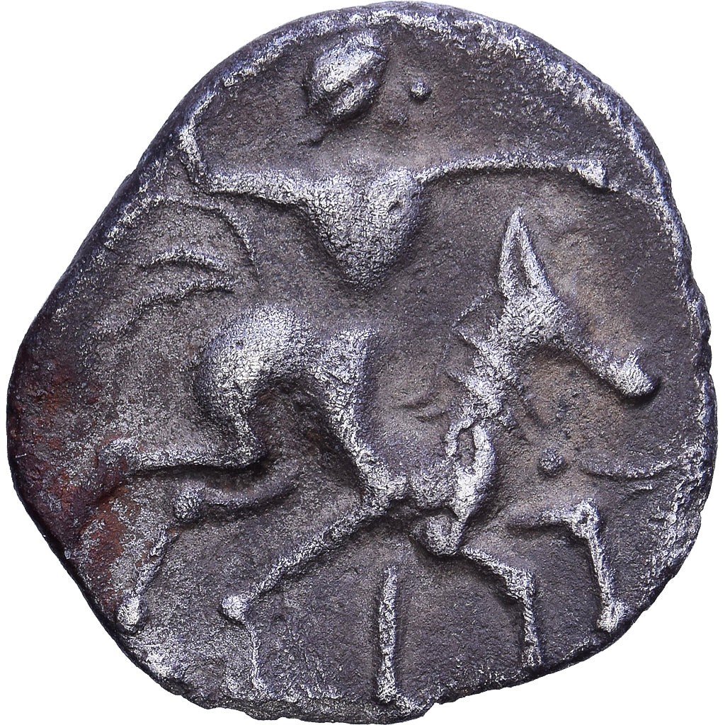 Gaul, Bituriges, Lemovices, Quinarius, 1st century BC, Srebro, AU(50-53)