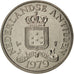 Coin, Netherlands Antilles, Beatrix, 25 Cents, 1979, MS(63), Nickel, KM:11