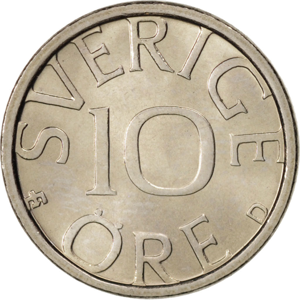 Monnaie, Suède, Carl XVI Gustaf, 10 Öre, 1988, SPL, Copper-nickel, KM:850