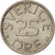Moneda, Suecia, Carl XVI Gustaf, 25 Öre, 1976, SC, Cobre - níquel, KM:851