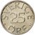 Moneda, Suecia, Carl XVI Gustaf, 25 Öre, 1982, SC, Cobre - níquel, KM:851