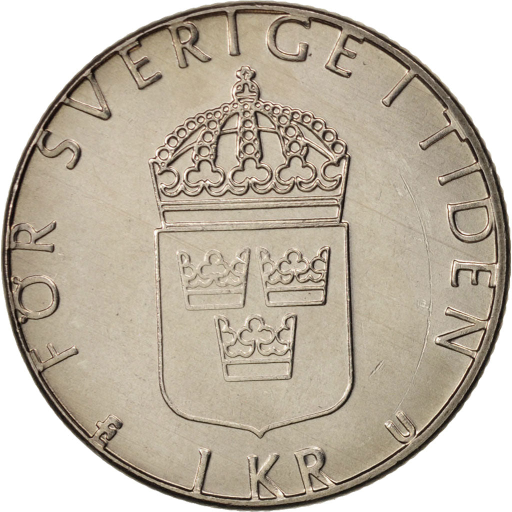 Coin, Sweden, Carl XVI Gustaf, Krona, 1978, MS(63), Copper-Nickel Clad Copper