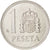 Coin, Spain, Juan Carlos I, Peseta, 1984, MS(63), Aluminum, KM:821