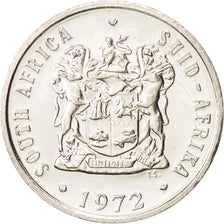 Coin, South Africa, 10 Cents, 1972, MS(63), Nickel, KM:85