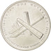 Coin, Russia, Batons, 5 Roubles, 2014, MS(63), Nickel plated steel