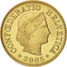 Moneda, Suiza, 5 Rappen, 2005, Bern, SC+, Aluminio - bronce, KM:26c