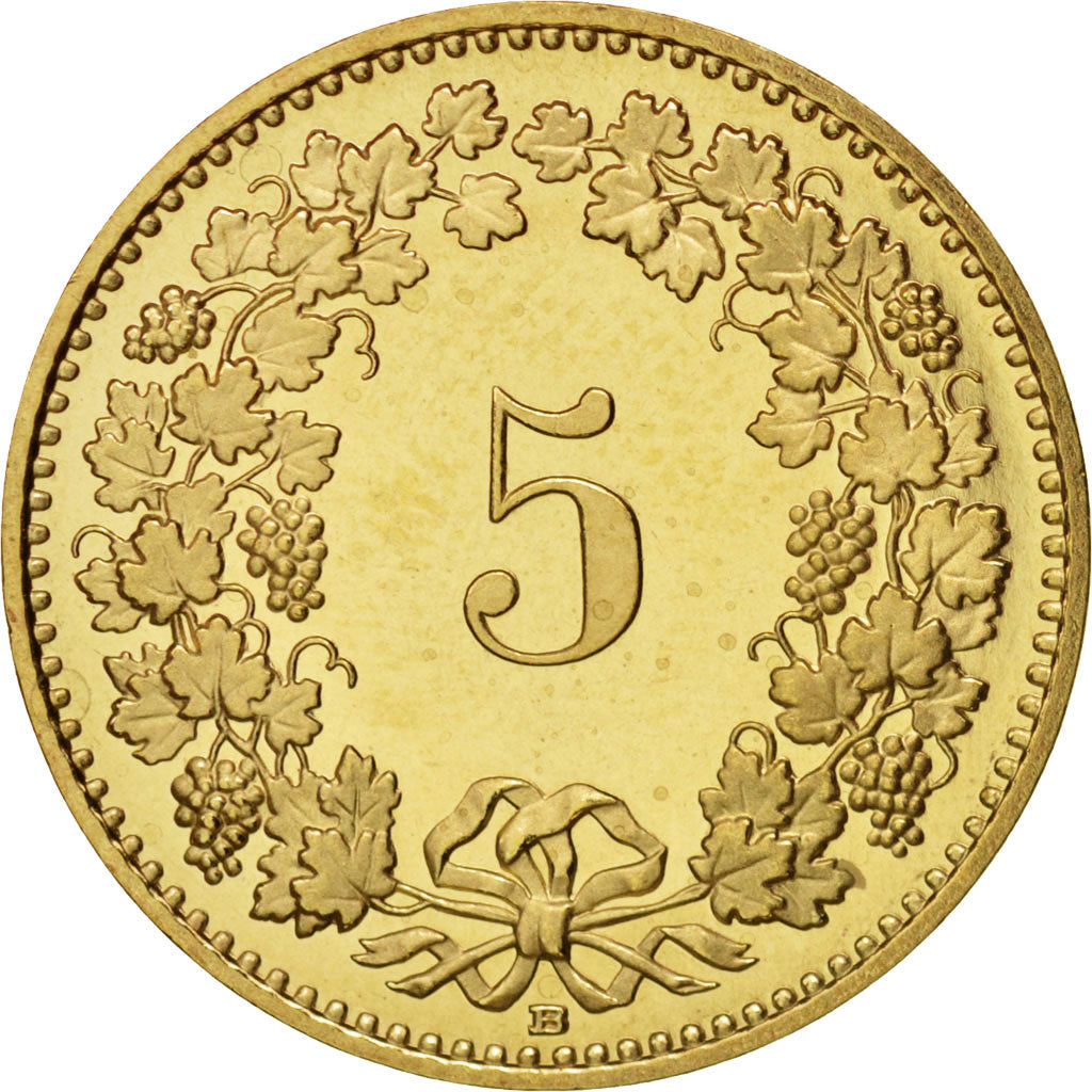 Monnaie, Suisse, 5 Rappen, 2005, Bern, SPL+, Aluminum-Bronze, KM:26c