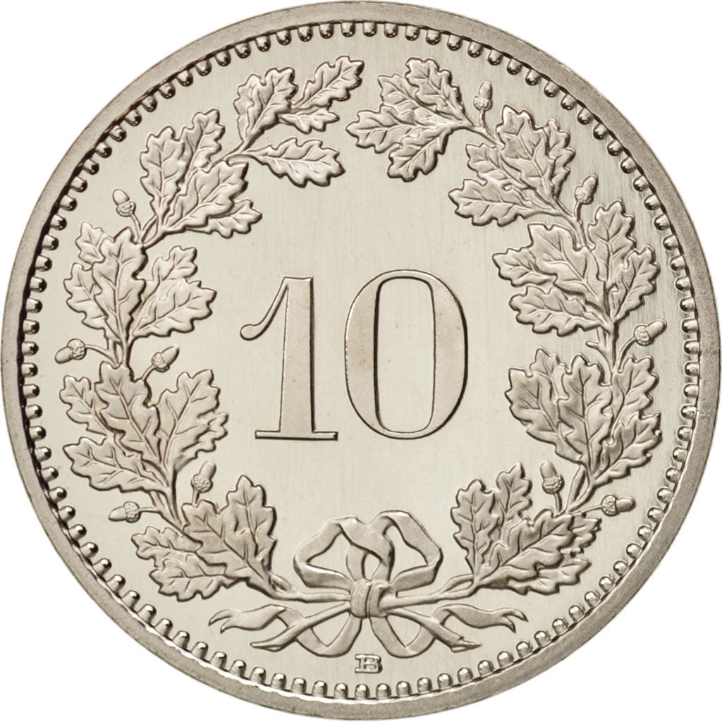 Monnaie, Suisse, 10 Rappen, 2005, Bern, SPL+, Copper-nickel, KM:27