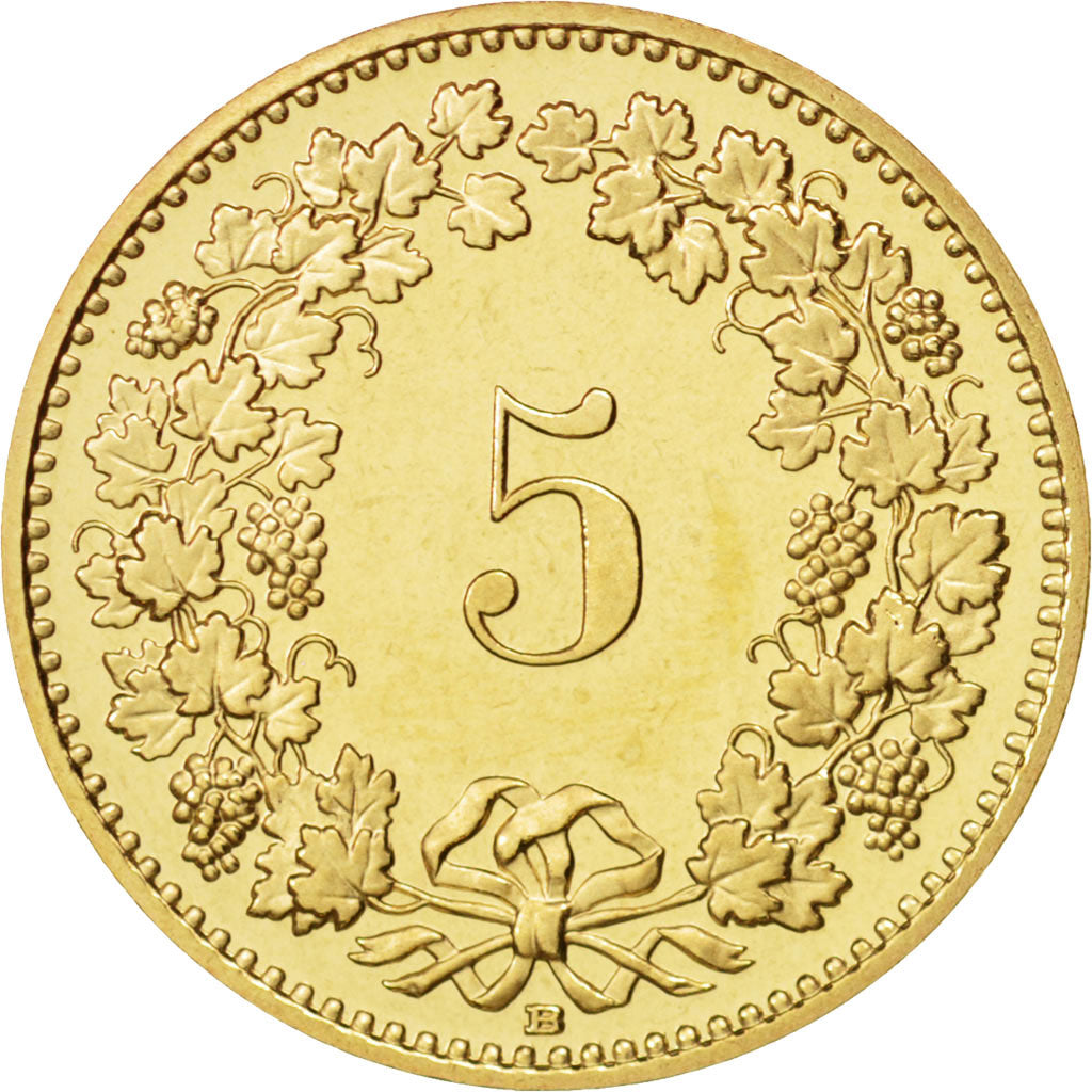 Monnaie, Suisse, 5 Rappen, 2007, Bern, SPL+, Aluminum-Bronze, KM:26c