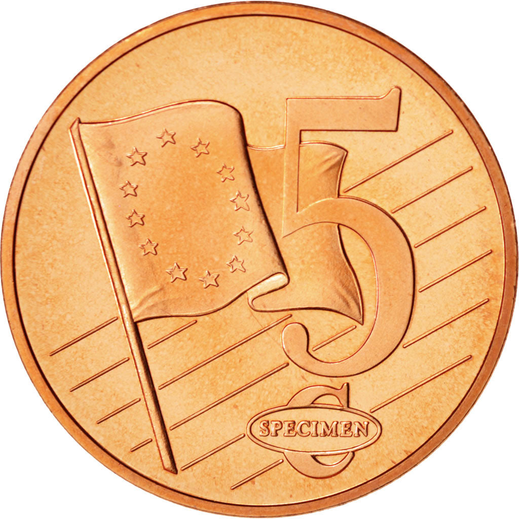 Watykan, Medal, 5 C, Essai-Trial Jean Paul II, 2004, MS(63), Miedź