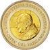 Vatican, Medal, 2 E, Essai-Trial Benoit XVI, 2007, MS(63), Bi-Metallic